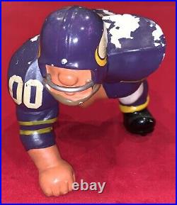 Vintage 1960's Minnesota Vikings Fred Kail Large Sized Three Point Stance Statue