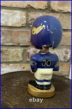 Vintage 1960's Minnesota Vikings NFL Gold Base Football Nodder Bobblehead Vintage 1960's Minnesota Vikings NFL Gold Base Football Nodder Bobblehead