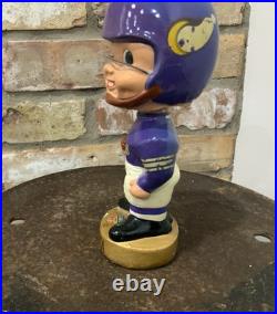 Vintage 1960's Minnesota Vikings NFL Gold Base Football Nodder Bobblehead Vintage 1960's Minnesota Vikings NFL Gold Base Football Nodder Bobblehead
