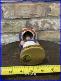 Vintage 1960's Minnesota Vikings NFL Gold Base Football Nodder Bobblehead Vintage 1960's Minnesota Vikings NFL Gold Base Football Nodder Bobblehead