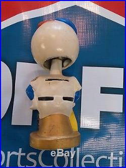 Vintage 1960's Mr Met Mascot Bobble Head Nodder Coin Bank New York Mets RARE Vintage 1960's Mr Met Mascot Bobble Head Nodder Coin Bank New York Mets RARE
