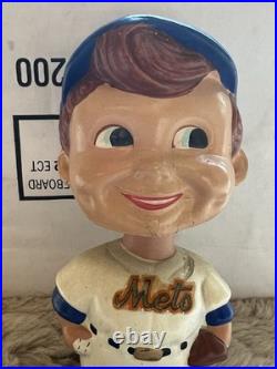 Vintage 1960's NEW YORK METS NODDER BOBBLHEAD
