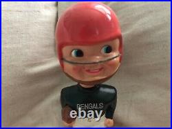 Vintage 1960's NFL BOBBLEHEAD CINCINNATI BENGALS Japan Pro-Novelty Chicago