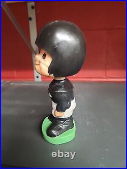 Vintage 1960's NFL Football Bobble Head Nodder Chicago Bears Green Base Japan