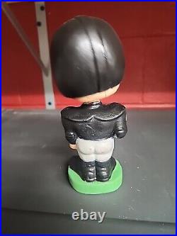Vintage 1960's NFL Football Bobble Head Nodder Chicago Bears Green Base Japan