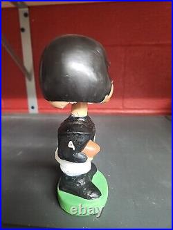 Vintage 1960's NFL Football Bobble Head Nodder Chicago Bears Green Base Japan