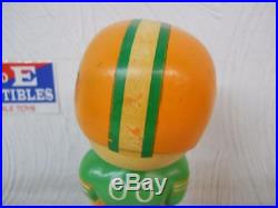 Vintage 1960's NFL Green Bay Packers Japan Bobblehead Nodder Square Base Vintage 1960's NFL Green Bay Packers Japan Bobblehead Nodder Square Base