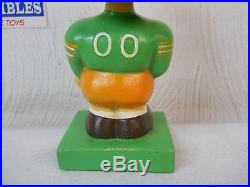 Vintage 1960's NFL Green Bay Packers Japan Bobblehead Nodder Square Base Vintage 1960's NFL Green Bay Packers Japan Bobblehead Nodder Square Base