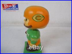 Vintage 1960's NFL Green Bay Packers Japan Bobblehead Nodder Square Base Vintage 1960's NFL Green Bay Packers Japan Bobblehead Nodder Square Base