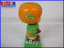 Vintage 1960's NFL Green Bay Packers Japan Bobblehead Nodder Square Base Vintage 1960's NFL Green Bay Packers Japan Bobblehead Nodder Square Base