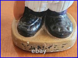 Vintage 1960's NY Yankees Bobblehead Sports Specialties Japan Gold Base Original