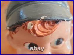 Vintage 1960's NY Yankees Bobblehead Sports Specialties Japan Gold Base Original