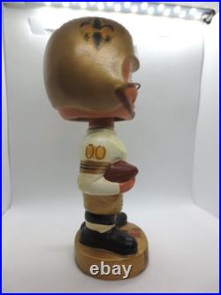 Vintage 1960's New Orleans Saints Football Gold Base Nodder BobbleheadRESTORED