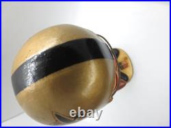 Vintage 1960's New Orleans Saints Football Gold Base Nodder BobbleheadRESTORED