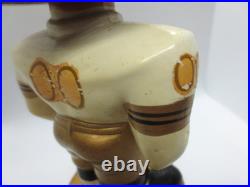 Vintage 1960's New Orleans Saints Football Gold Base Nodder BobbleheadRESTORED