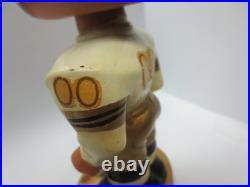 Vintage 1960's New Orleans Saints Football Gold Base Nodder BobbleheadRESTORED