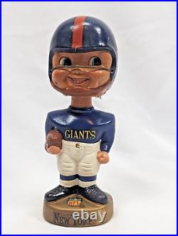 Vintage 1960's New York Giants Gold Base Bobblehead Nodder Bobbin