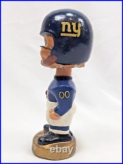 Vintage 1960's New York Giants Gold Base Bobblehead Nodder Bobbin