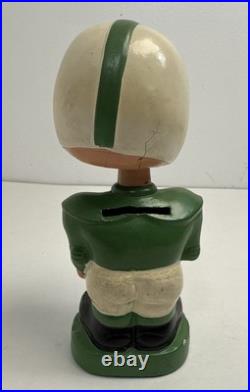 Vintage 1960's New York Jets Football Team Bobblehead Head Nodder Bank Vintage 1960's New York Jets Football Team Bobblehead Head Nodder Bank