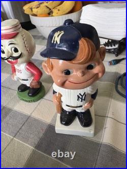 Vintage 1960's New York Yankees Baseball Bobblehead Nodder Japan