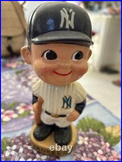 Vintage 1960's New York Yankees Bobblehead Sports Specialties Japan Orig Owner Vintage 1960's New York Yankees Bobblehead Sports Specialties Japan Orig Owner