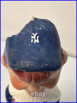 Vintage 1960's New York Yankees Mini Bobblehead Nodder Japan 5 AS IS Repair
