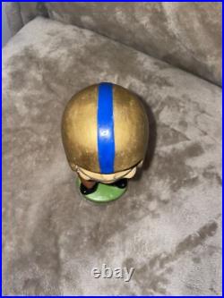 Vintage 1960's Notre Dame Bobblehead Vertical Ball Nodder Fighting Irish