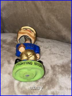 Vintage 1960's Notre Dame Bobblehead Vertical Ball Nodder Fighting Irish