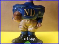 Vintage 1960's Notre Dame Fighting Irish Bobble Head 7 1/2 Japan Must See Vintage 1960's Notre Dame Fighting Irish Bobble Head 7 1/2 Japan Must See