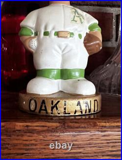 Vintage 1960's Oakland Athletics Gold Base Bobblehead Nodder A's