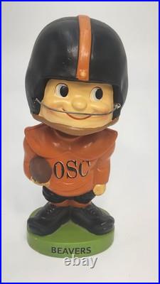 Vintage 1960's Oregon State University College Beavers Toes Up Bobblehead Nodder Vintage 1960's Oregon State University College Beavers Toes Up Bobblehead Nodder