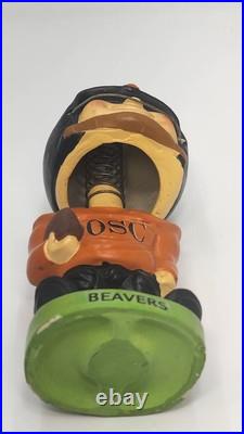 Vintage 1960's Oregon State University College Beavers Toes Up Bobblehead Nodder Vintage 1960's Oregon State University College Beavers Toes Up Bobblehead Nodder