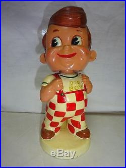 Vintage 1960's Original Bob's Big Boy Bobble Head Nodder Advertising toy
