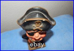 Vintage 1960's PITTSBURGH PIRATES Bobblehead Nodder Patch Scar Square Base