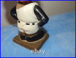 Vintage 1960's PITTSBURGH PIRATES Bobblehead Nodder Patch Scar Square Base
