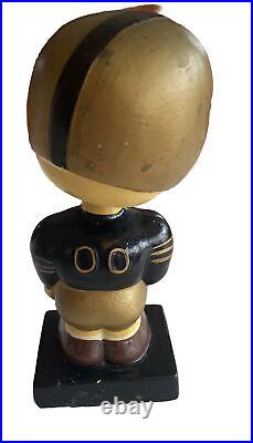 Vintage 1960's Pittsburgh Steelers Bobblehead Square Base / Rare