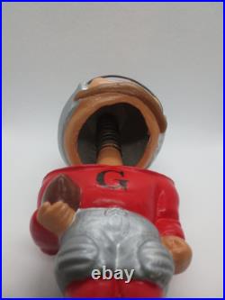 Vintage 1960's SEC Georgia Bulldogs Toes Up Football Bobblehead NodderCUSTOM