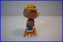 Vintage 1960's SMOKEY the BEAR Bobblehead Nodder Rare