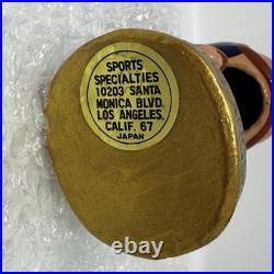 Vintage 1960's Sports Specialties LOS ANGELES RAMS BOBBLE HEAD Nodder Gold RARE