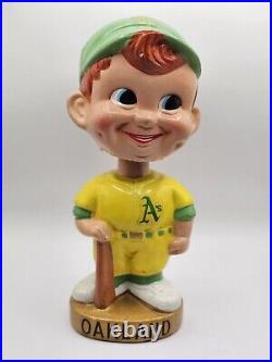 Vintage 1960's Sports Specialties Oakland Athletics A's Bobblehead Doll Statue