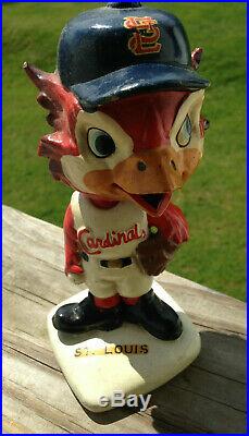Vintage 1960's St. Louis Cardinals Baseball Bobblehead Nodder