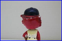 Vintage 1960's St. Louis Cardinals Mascot Bobble Head Nodder JAPAN gold base