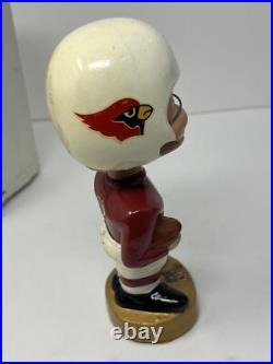 Vintage 1960's St. Louis Cardinals NFL Football Bobblehead In Box