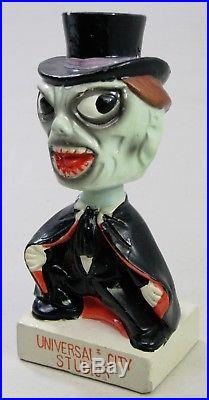 Vintage 1960's Universal City Studios Monster Bobbing Bobble Head Nodder Doll