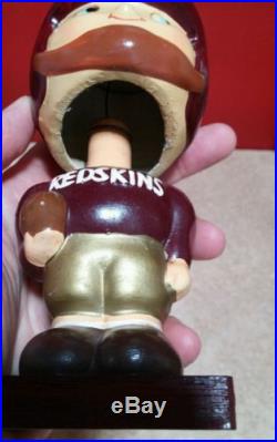 Vintage 1960's Washington Redskins Gem bobblehead