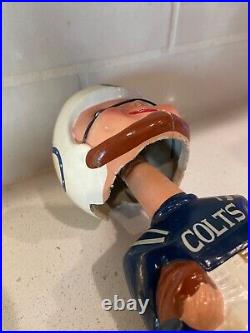 Vintage 1960s Baltimore Colts Bobblehead Nodder 1965 Gold Base Japan