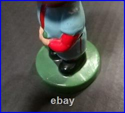 Vintage 1960s Baseball Nodder Bobblehead Red Hat Made In Japan