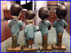 Vintage 1960s Beatles Bobbleheads Mascots Originals Rock N Roll Hall Of Fame