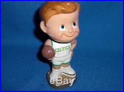 Vintage 1960s Bobble Head Doll Japan My Favorite Basketball Team Boston Celtics