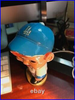 Vintage 1960s Bobblehead Sandy Koufax #32 Los Angeles Dodgers Nodder Bobble Head